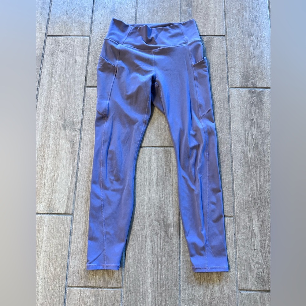 Lilac Fabletics Pureluxe Leggings with Pockets